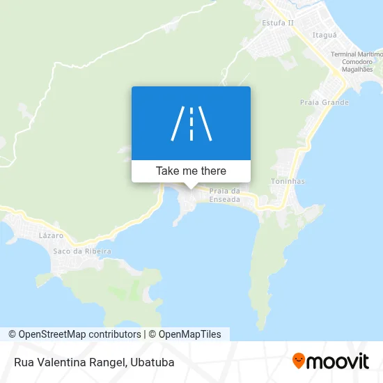 Rua Valentina Rangel map