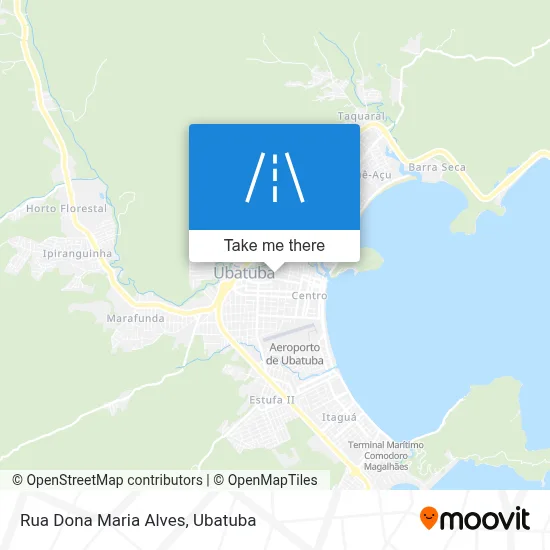 Rua Dona Maria Alves map