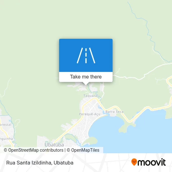 Rua Santa Izildinha map