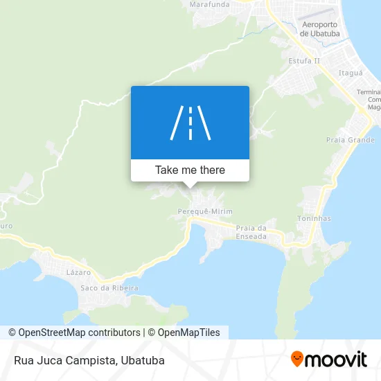 Rua Juca Campista map