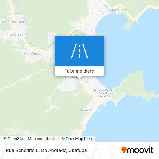 Rua Benedito L. De Andrade map