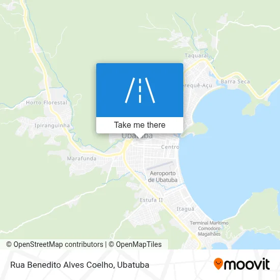 Rua Benedito Alves Coelho map