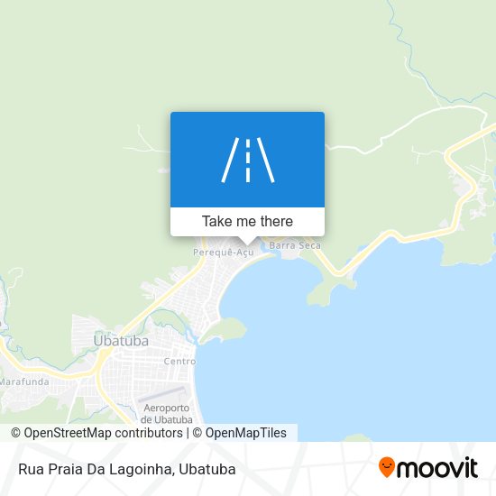Rua Praia Da Lagoinha map