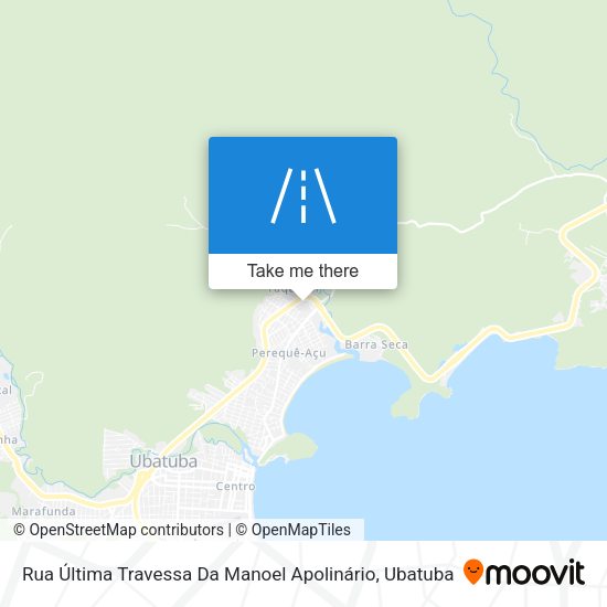 Rua Última Travessa Da Manoel Apolinário map
