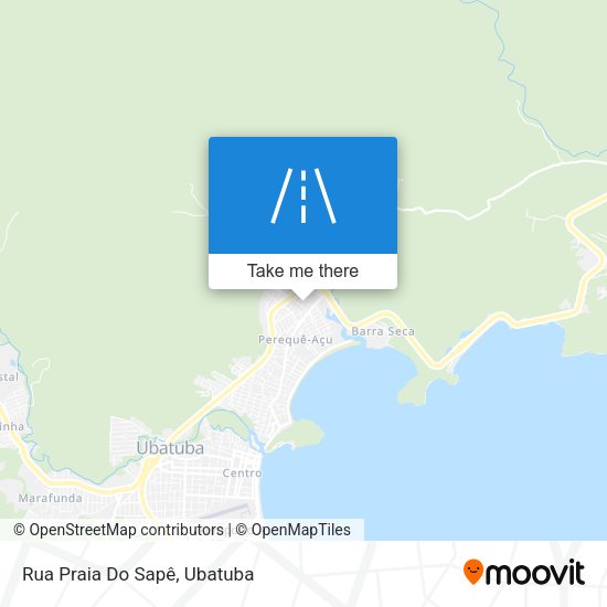 Rua Praia Do Sapê map