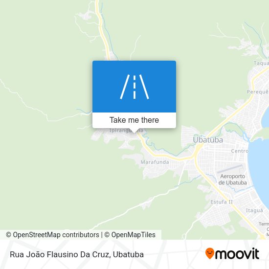 Rua João Flausino Da Cruz map