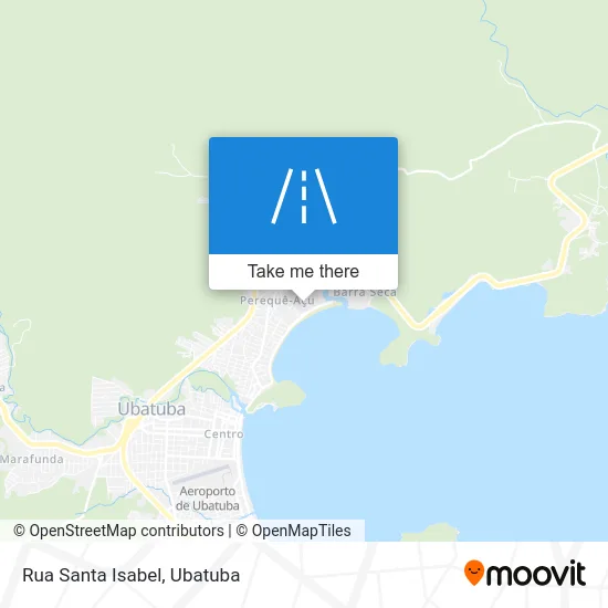 Rua Santa Isabel map