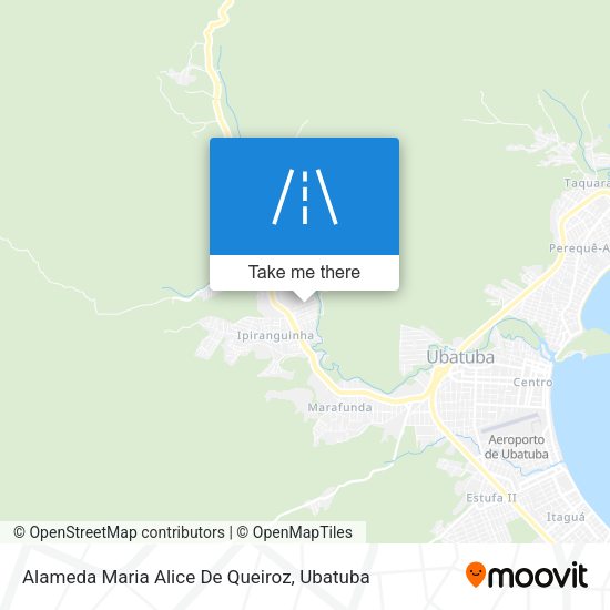 Alameda Maria Alice De Queiroz map