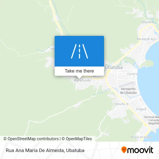 Rua Ana Maria De Almeida map