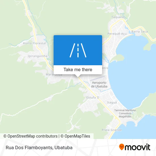 Rua Dos Flamboyants map