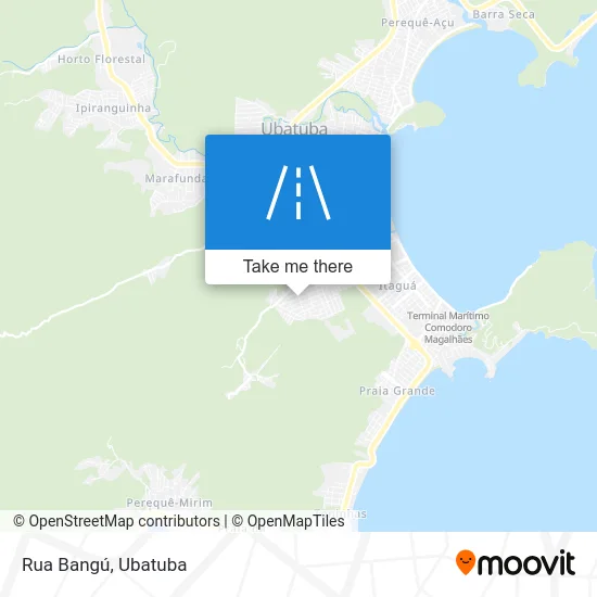 Rua Bangú map