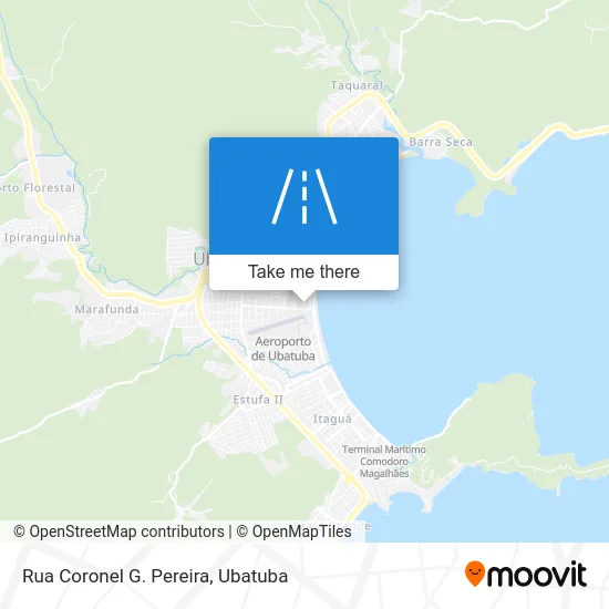 Rua Coronel G. Pereira map