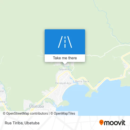 Rua Tiriba map