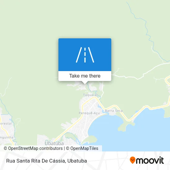 Rua Santa Rita De Cássia map