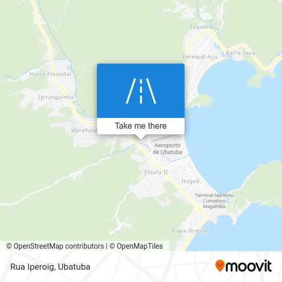 Rua Iperoig map