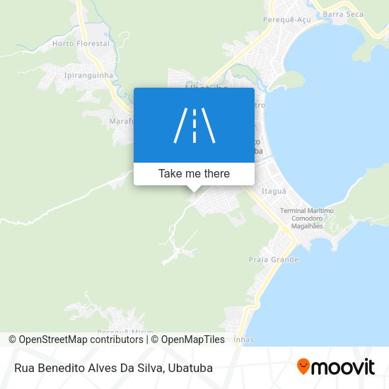Rua Benedito Alves Da Silva map