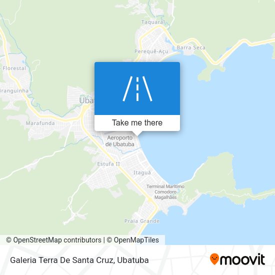 Galeria Terra De Santa Cruz map