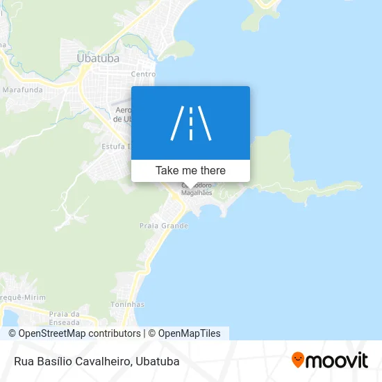 Rua Basílio Cavalheiro map