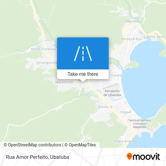 Rua Amor Perfeito map