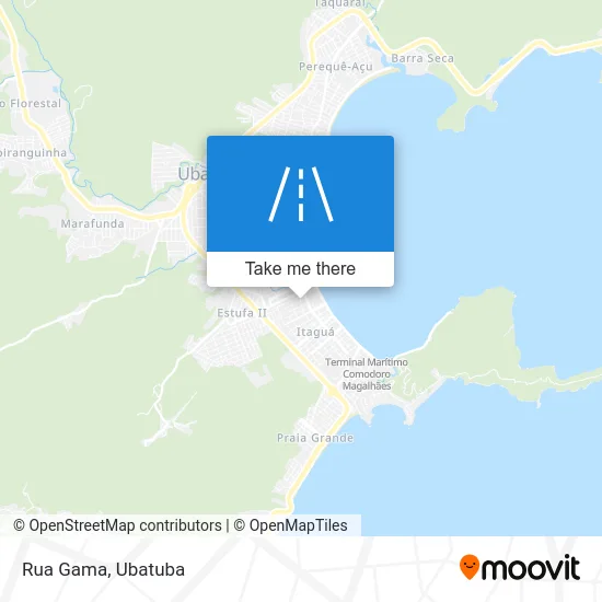Rua Gama map