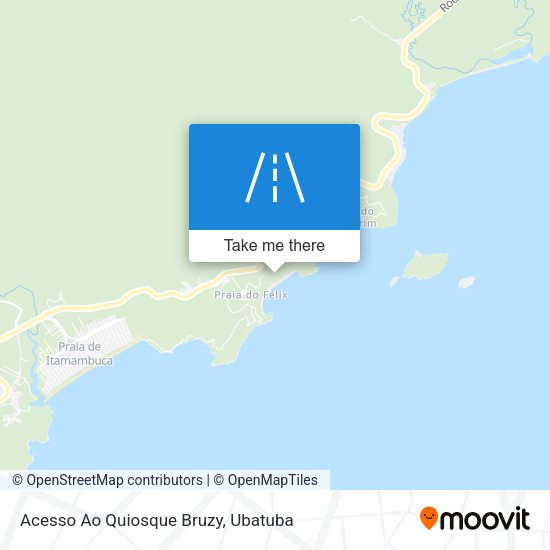 Acesso Ao Quiosque Bruzy map