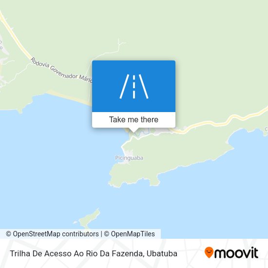 Trilha De Acesso Ao Rio Da Fazenda map