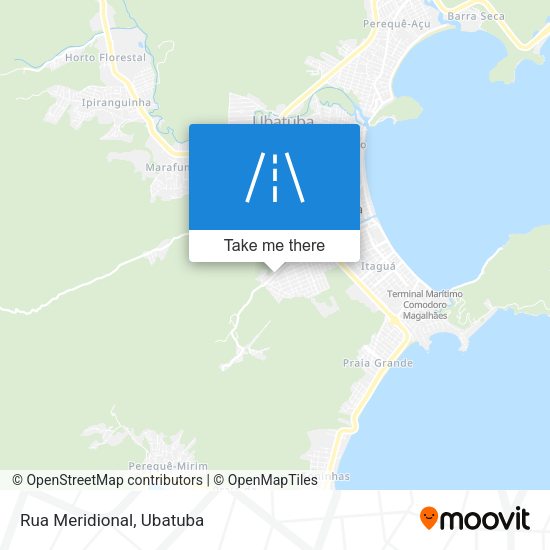 Rua Meridional map