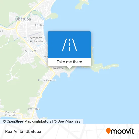 Rua Anita map