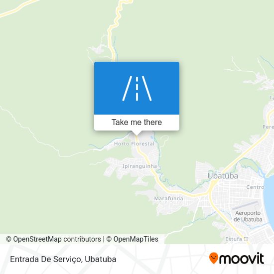 Entrada De Serviço map