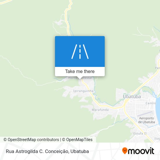 Rua Astrogilda C. Conceição map