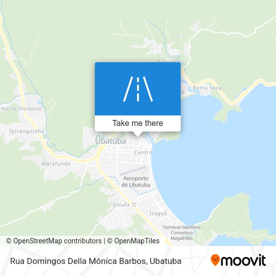 Rua Domingos Della Mônica Barbos map
