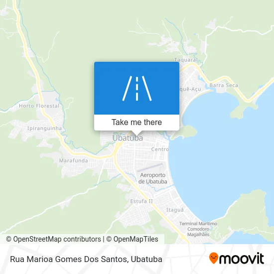 Rua Marioa Gomes Dos Santos map
