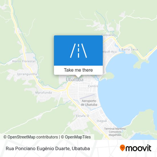 Rua Ponciano Eugênio Duarte map