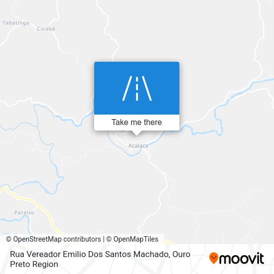 Rua Vereador Emilio Dos Santos Machado map