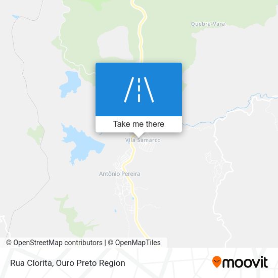 Rua Clorita map