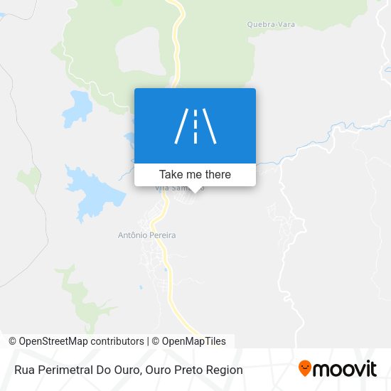 Rua Perimetral Do Ouro map
