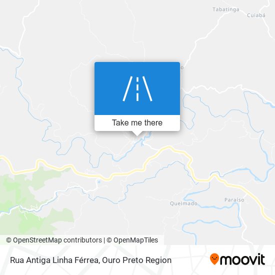 Rua Antiga Linha Férrea map