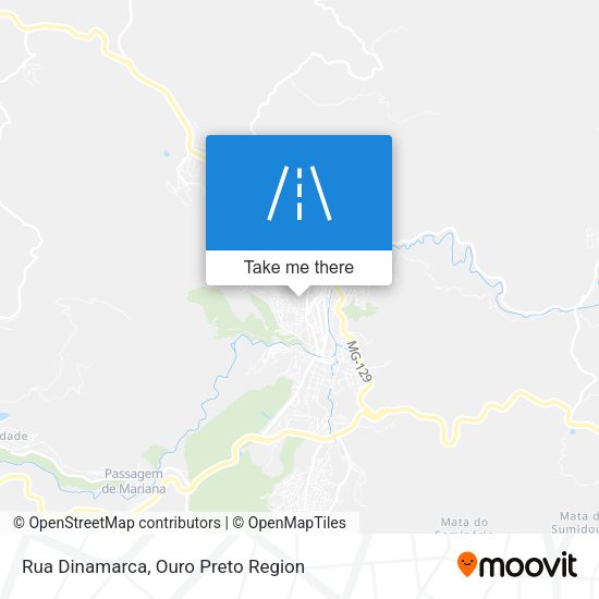 Rua Dinamarca map