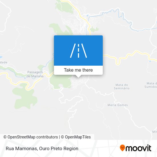 Rua Mamonas map