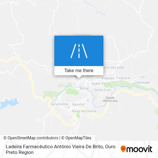 Ladeira Farmacêutico Antônio Vieira De Brito map