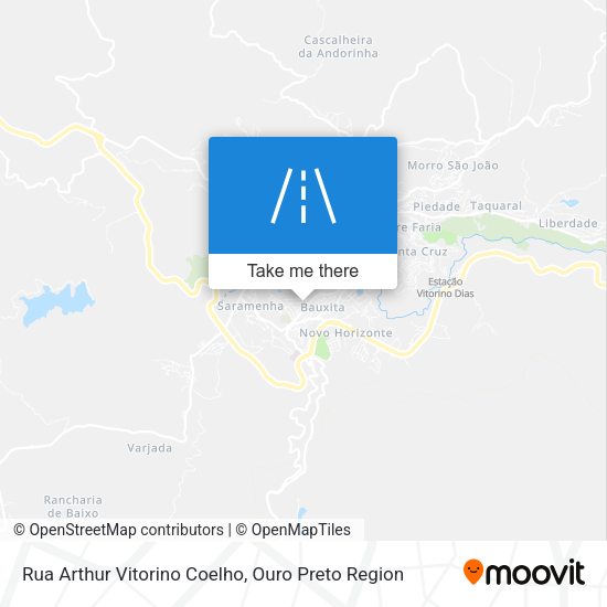 Rua Arthur Vitorino Coelho map