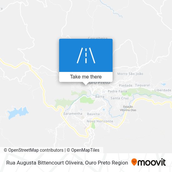 Rua Augusta Bittencourt Oliveira map