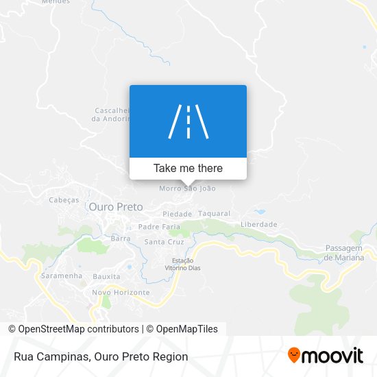 Rua Campinas map