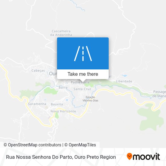 Rua Nossa Senhora Do Parto map