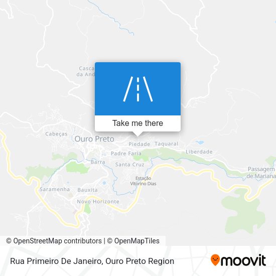 Rua Primeiro De Janeiro map