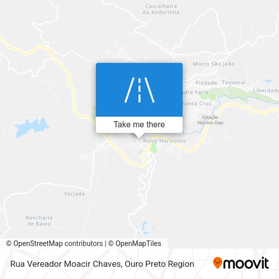 Rua Vereador Moacir Chaves map