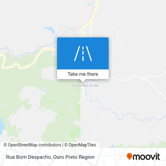 Rua Bom Despacho map