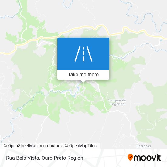 Rua Bela Vista map