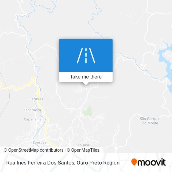 Rua Inês Ferreira Dos Santos map