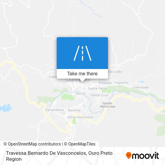 Travessa Bernardo De Vasconcelos map